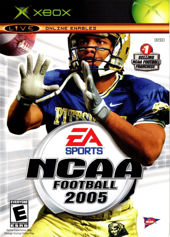 NCAA Football 2005 box art for Playstation 2